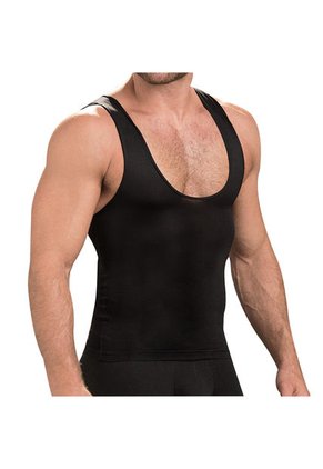 Camisilla Correc Postura Negro Para Hombre Croydon