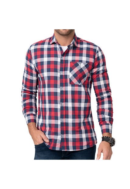 Camisa Jose Rojo Para Hombre Croydon