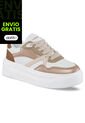 Tenis Urbanos Plitty Blanco-Café Para Mujer Croydon de Croydon