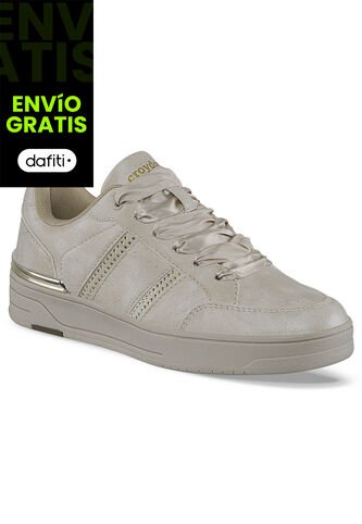 Tenis Urbanos Navira Beige Para Mujer Croydon Croydon