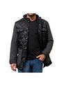 Chaqueta Gabe Negro-Gris Para Hombre Croydon de Croydon