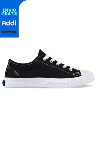 Tenis Deportivo Bajo Negro Para Hombre Croydon Croydon