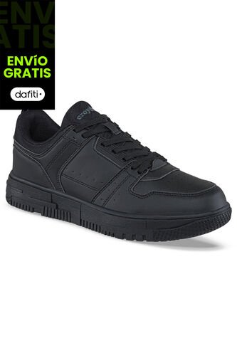 Tenis Urbanos Mixkar Negro Croydon Para Hombre Croydon