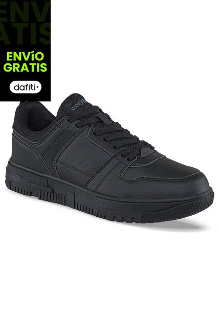 Tenis Urbanos Mixkar Negro Croydon Para Hombre