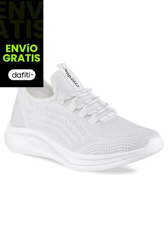 Tenis Running Snig Blanco Para Mujer Croydon Croydon