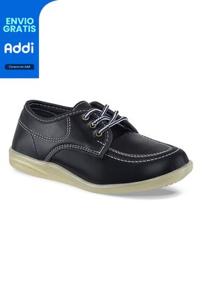 Zapatos Escolares Bachiller Negro Para Niña Croydon