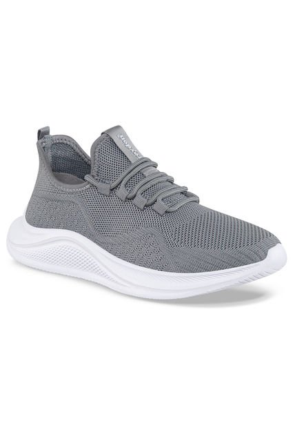 Tenis Running Hetter Gris Para Mujer Croydon