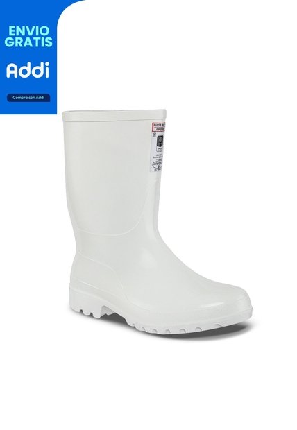 Botas Supermacha Baja Blanco Para Hombre Y Mujer Croydon