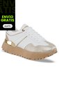 Tenis Urbanos Letizia Blanco-Oro Para Mujer Croydon de Croydon