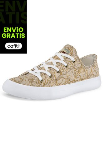 Zapatos Nasira Bajo Beige Para Mujer Croydon Croydon