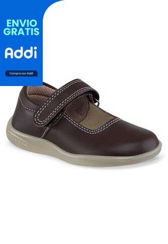 Zapatos Escolares Mafalda Café Para Niña Croydon Croydon
