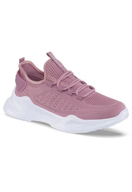 Tenis Running Okal Rosa Para Mujer Croydon