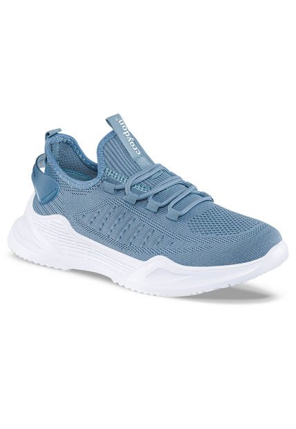 Tenis Running Okal Azul Para Mujer Croydon