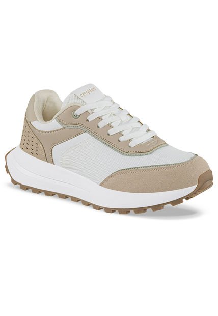 Zapatos Gafur Blanco-Café Para Mujer Croydon