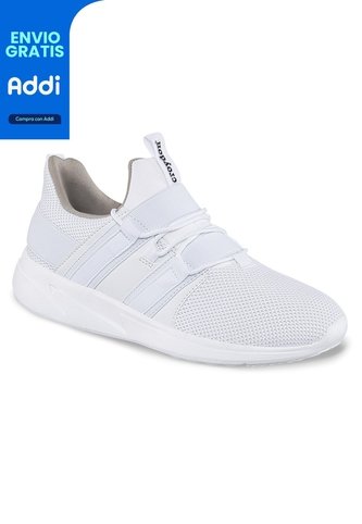 Tenis Escolares Riggi Blanco Para Niña Y Niño Croydon Croydon