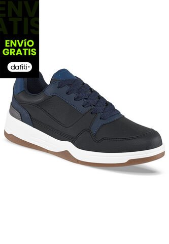 Tenis Urbanos Manzur Negro Croydon Para Hombre Croydon