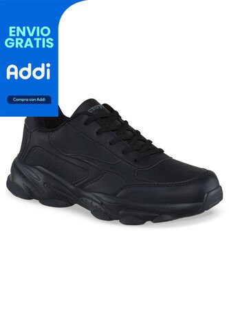 Tenis Hooly C Negro Para Hombre Y Mujer Croydon Croydon