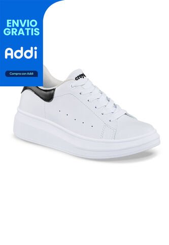 Tenis Ailen Blanco Para Mujer Croydon Croydon