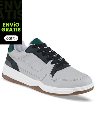 Tenis Urbanos Manzur Gris Croydon Para Hombre Croydon