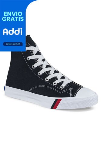 Tenis Royal Hi Cut Negro Para Hombre Croydon Croydon