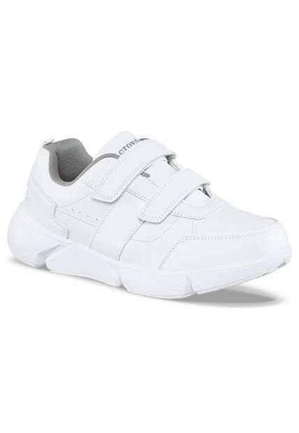 Tenis Colegio Hannir V Blanco-Gris Para Hombre Y Mujer Croydon