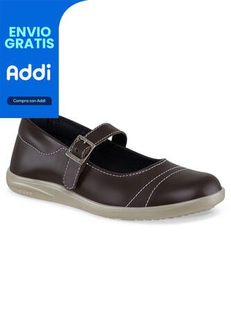 Zapatos Colegio Mathilde Café Para Niña Croydon Croydon