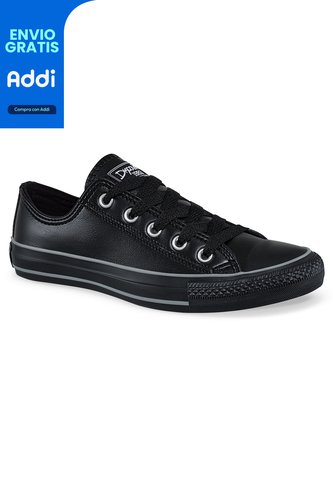 Tenis Discovery Bajo New Negro-Gris Para Hombre Y Mujer Croydon Croydon
