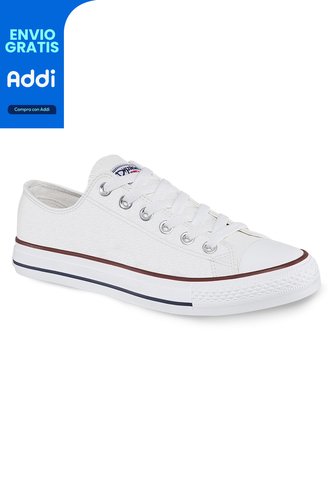 Tenis Discovery Bajo New I Blanco Para Hombre Y Mujer Croydon Croydon