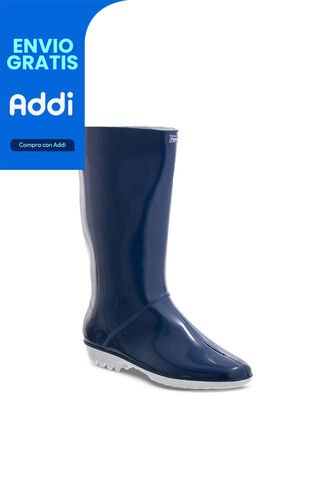 Botas Feminela Azul Para Mujer Croydon Croydon
