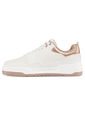 Tenis Hebe Blanco-Oro Para Mujer Croydon de Croydon
