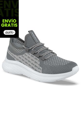 Tenis Running Trux Gris Para Mujer Croydon Croydon