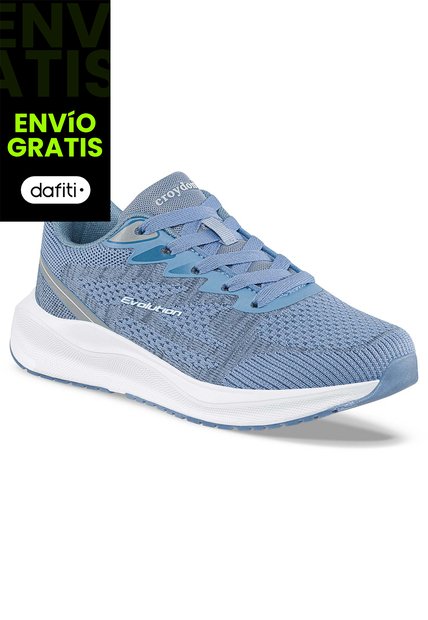 Tenis Running Lizle Azul Para Mujer Croydon