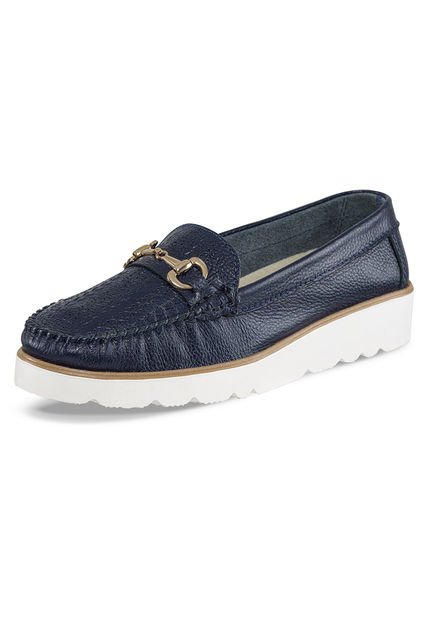 Mocasines Sheila Azul Para Mujer Croydon