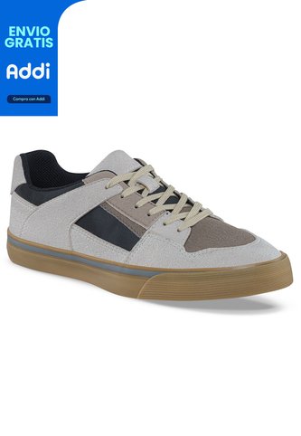 Tenis Casuales Kelby Beige Croydon Para Hombre Croydon