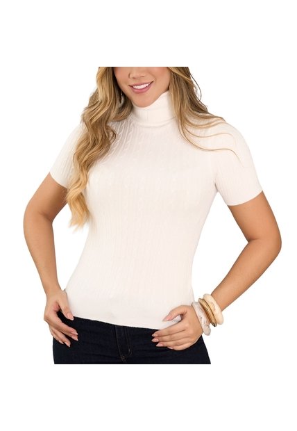 Blusa Antonela Blanco Croydon Para Mujer