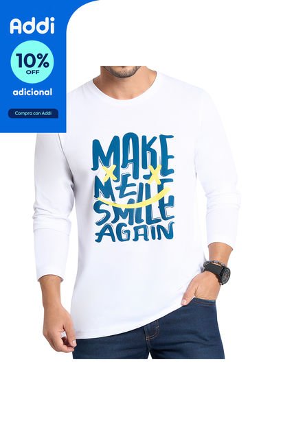 Camibuzo Make Blanco Para Hombre Croydon