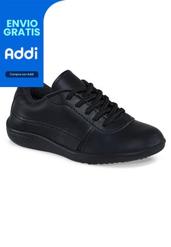 Zapatos Escolares Circuit Negro Para Niño Croydon Croydon