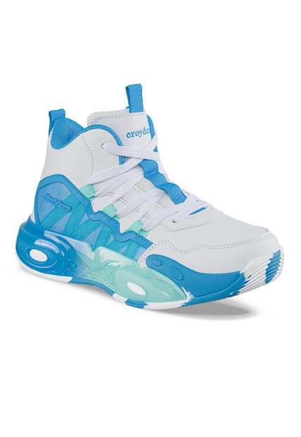 Tenis Running Derat Blanco Croydon Para Niño
