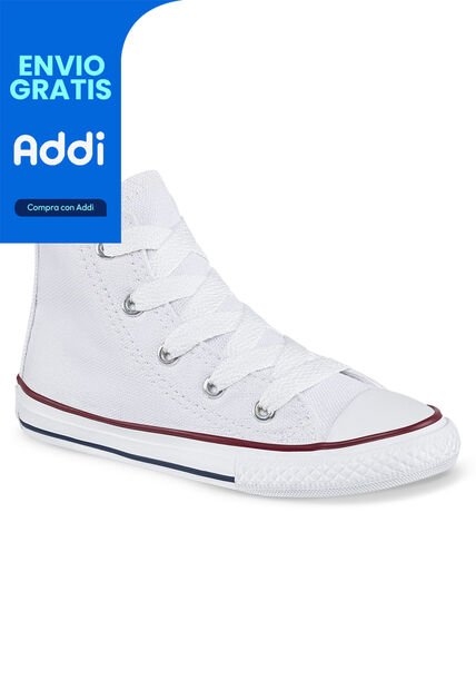 Tenis Discovery Alto Br. Rojo Para Hombre Y Mujer Croydon