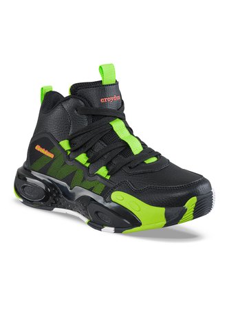 Tenis Running Derat Negro Croydon Para Niño Croydon