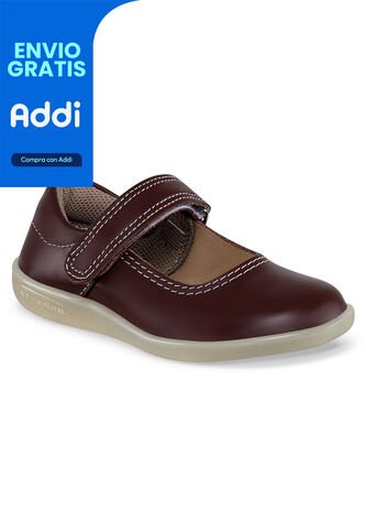 Zapatos Escolares Mafalda Rojo Para Niña Croydon Croydon