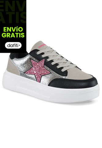 Zapatos Tidal Plata-Fucsia Para Mujer Croydon Croydon