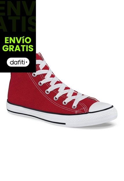 Tenis Discovery Alto Rojo Para Hombre Y Mujer Croydon