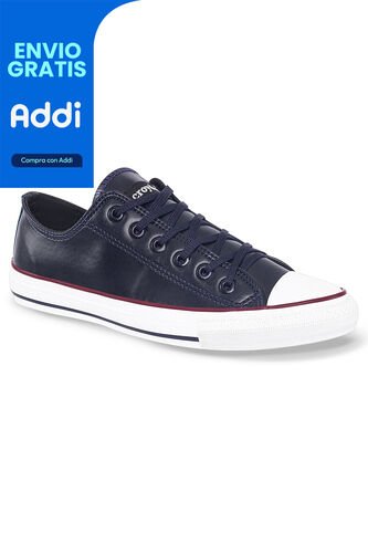 Tenis Discovery Bajo New Azul Para Hombre Y Mujer Croydon Croydon