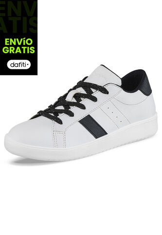 Tenis Casuales Gregg Negro Para Niña Croydon Croydon
