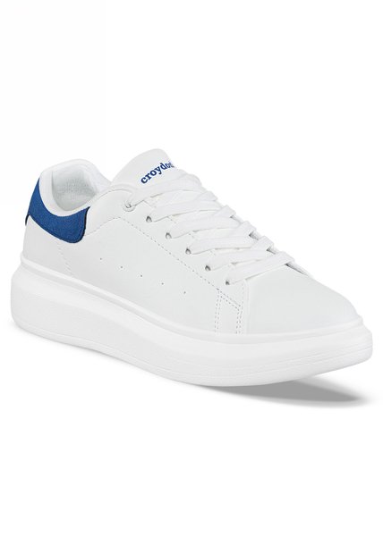 Zapatos Zatrena Blanco-Azul Para Mujer Croydon