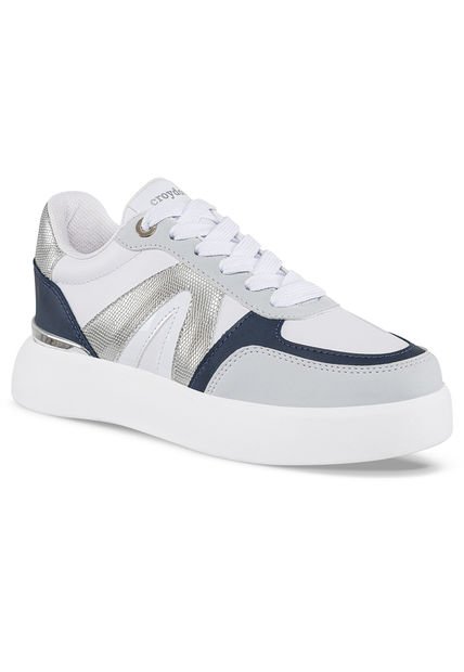 Tenis Cassie Blanco-Azul Para Mujer Croydon