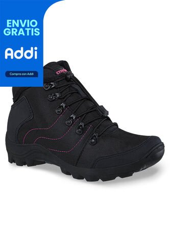 Botas Outdoor Tomoe Negro Para Mujer Croydon Croydon