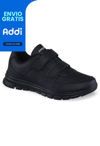 Tenis Escolares Skoler V Negro Para Hombre Y Mujer Croydon Croydon