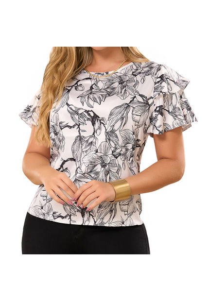 Blusa Indira Blanco Para Mujer Croydon